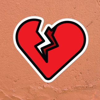 Heart Breaker Sticker
