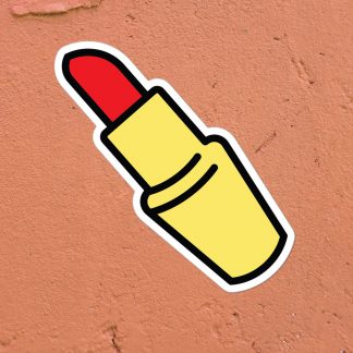 Lipstick Lesbian Sticker