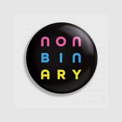 NON BIN ARY Button / Nonbinary Button