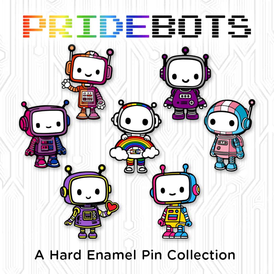 PrideBots from The Retrograph on Kickstarter