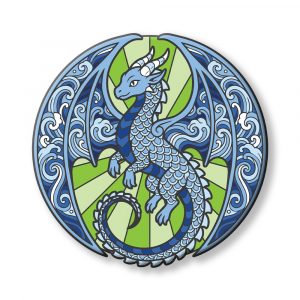 Fathom Fae Dragon Hard Enamel Pin